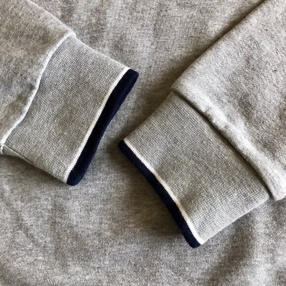 Fila Men Sweatshirt Size Medium Gray 100%‎ Cotton Logo Long Sleeve Crew Neck - Picture 5 of 9